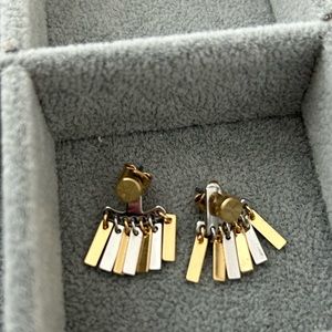 Jenny Bird Two Tone Earrings